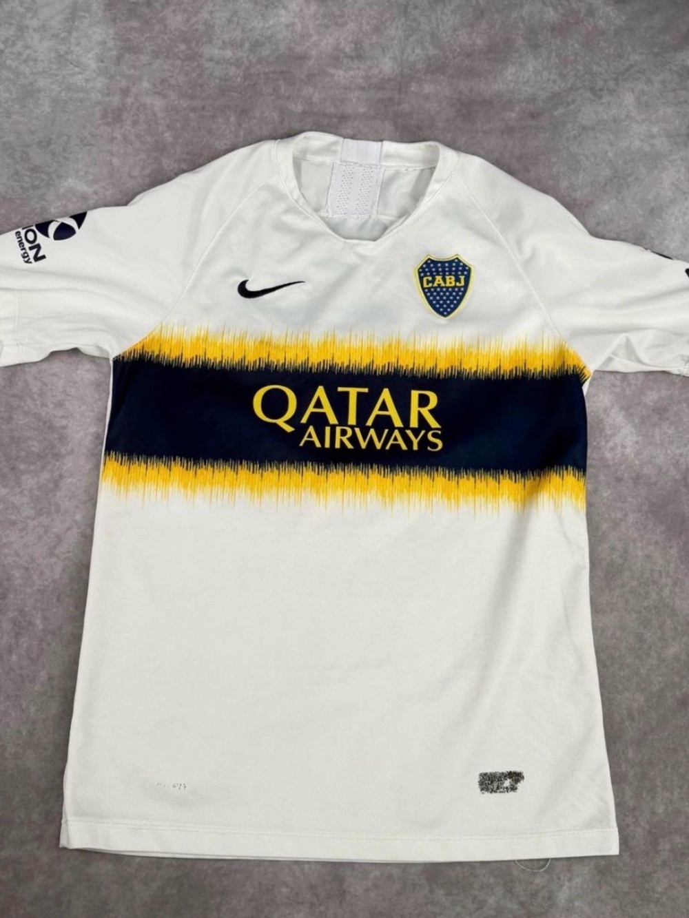 Nike Boca Juniors 2018-19 Away Benedetto 9 Medium Qatar Airways Axion Energy